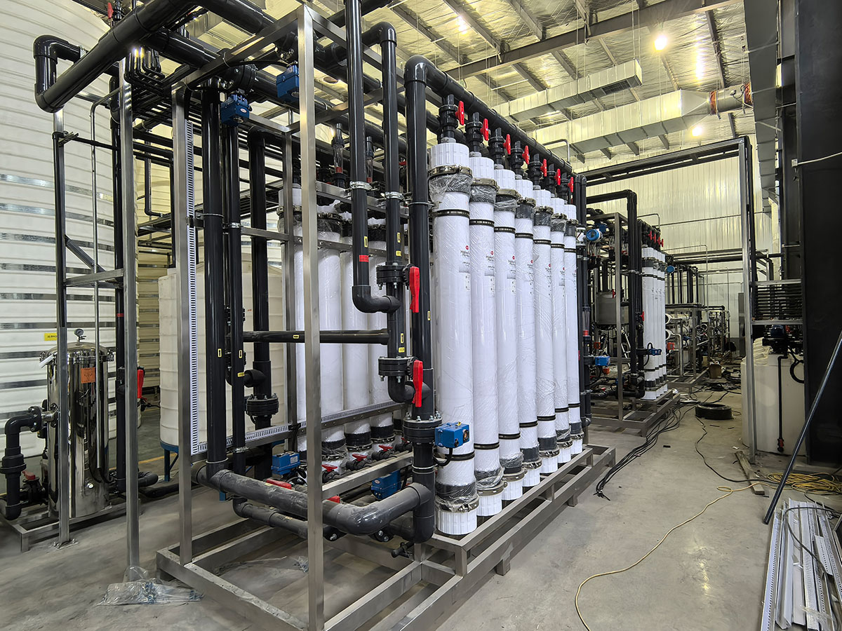 超滤加反渗透（UF-RO）组合工艺包设计方案