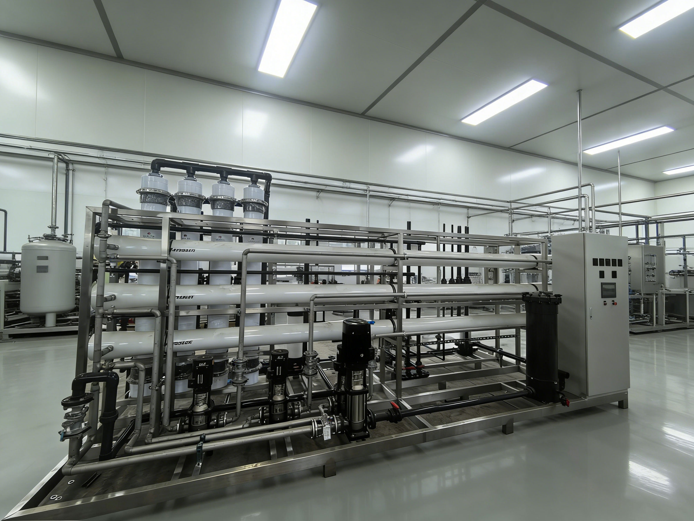 多段式纳滤高倍浓缩水处理工艺路线